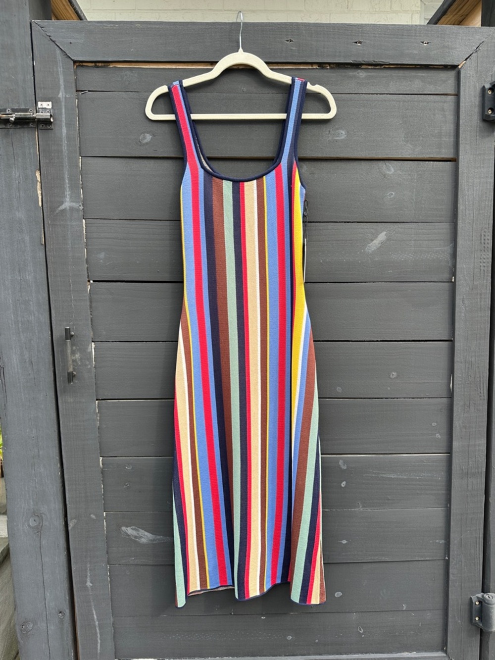 STAUD Katie Midi Dress